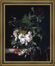 Willem Van Aelst Flower StillLife Framed Premium Canvas Print, 20"x25"
