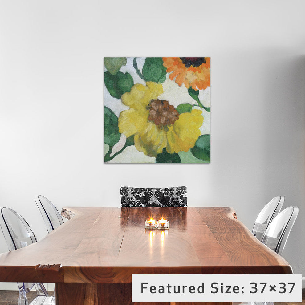 "Gabrielle's Garden II" by Kim Parker, 37x37x1.5