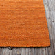 Amela Transitional Area Rug, Orange, 5'x7'6" Rectangle