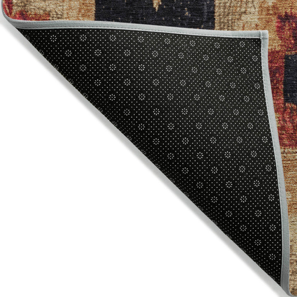 Machine Washable Indoor/Outdoor Chantille ACN1894 Rust 2'3" x 7'6" Runner Rug