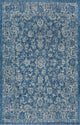 Tela Bohemian Textured Weave Floral Indoor/Outdoor Area Rug