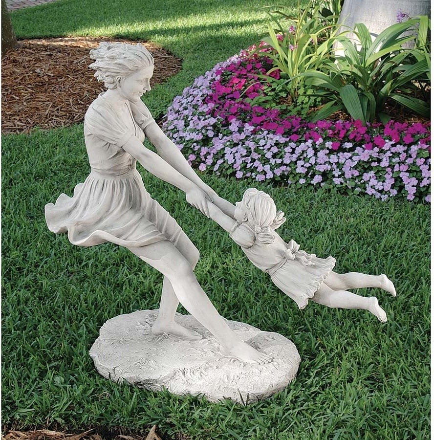 Summers Joy Stone Statue