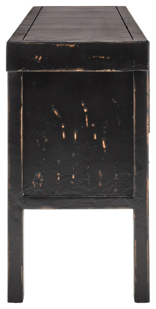 Lahey 11-Drawer Console Table by Kosas Home, Black