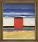 Kazimir Malevich Red House - 16" x 20" Framed Premium Canvas Print