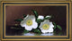Martin Johnson Heade Two Cherokee Rose Blossoms on a TableFramed Print, 15"x30"
