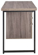 Acme Coy Desk Gray Oak
