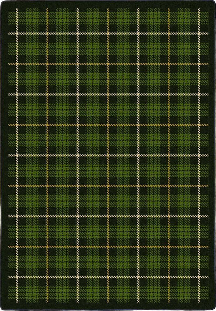 Kaleidoscope Rug, Bit O' Scotch, Pine, 7'8"x10'9"