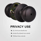 Locking Door Knob for Bed or Bath Function Interior Door Use, 1 Piece Set