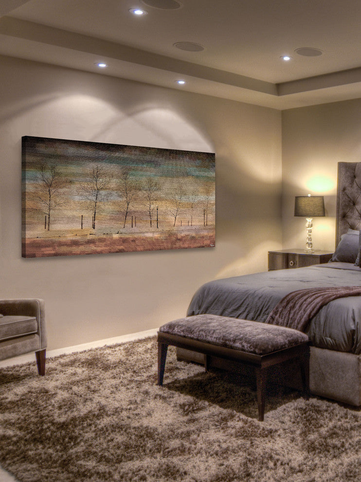 "The Woods" Fine Art Canvas Print, 24"x12"