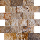 Tuscany Scabas 2x4 Split Face Tile , 12"x12", Set of 30