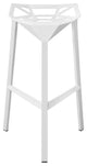 EZ Mod Geometric Barstools, Set of 2, White