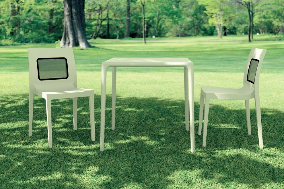 Compamia Mango Outdoor Dining Table, Beige