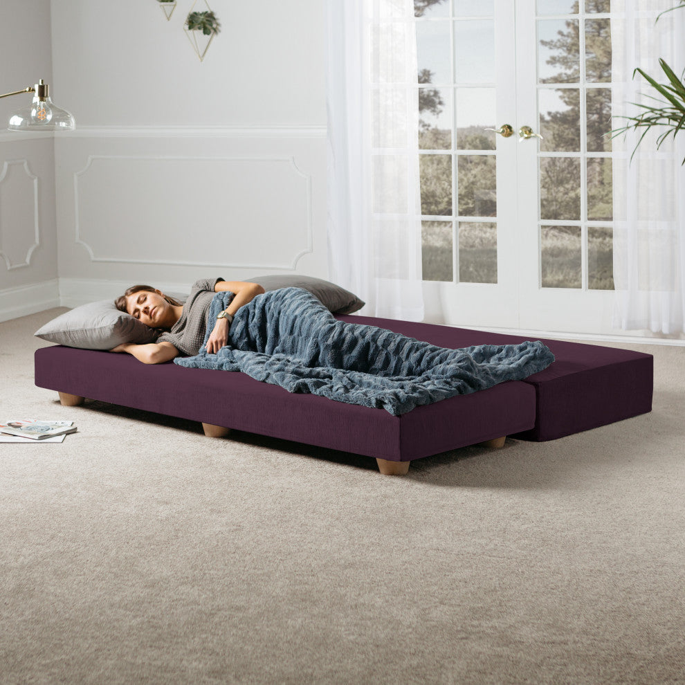 Alon Daybed Queen Size Convertible Sleeper, Pinot