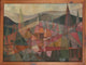 John F. Leonard "Abstract Landscape 65" Oil Painting