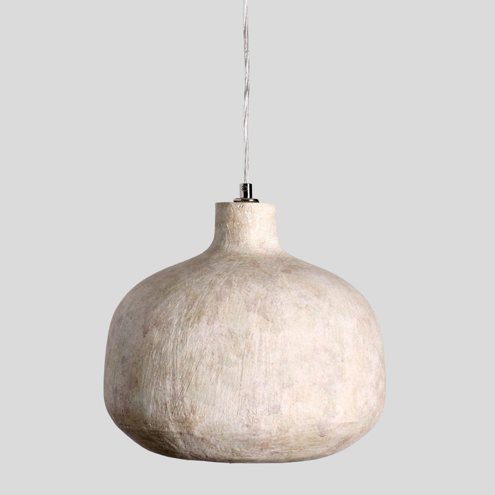 Jodi 1-Light Antique Alabaster Concrete Pendant