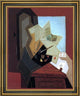 Juan Gris The Painter's Window - 16" x 20" Framed Premium Canvas Print