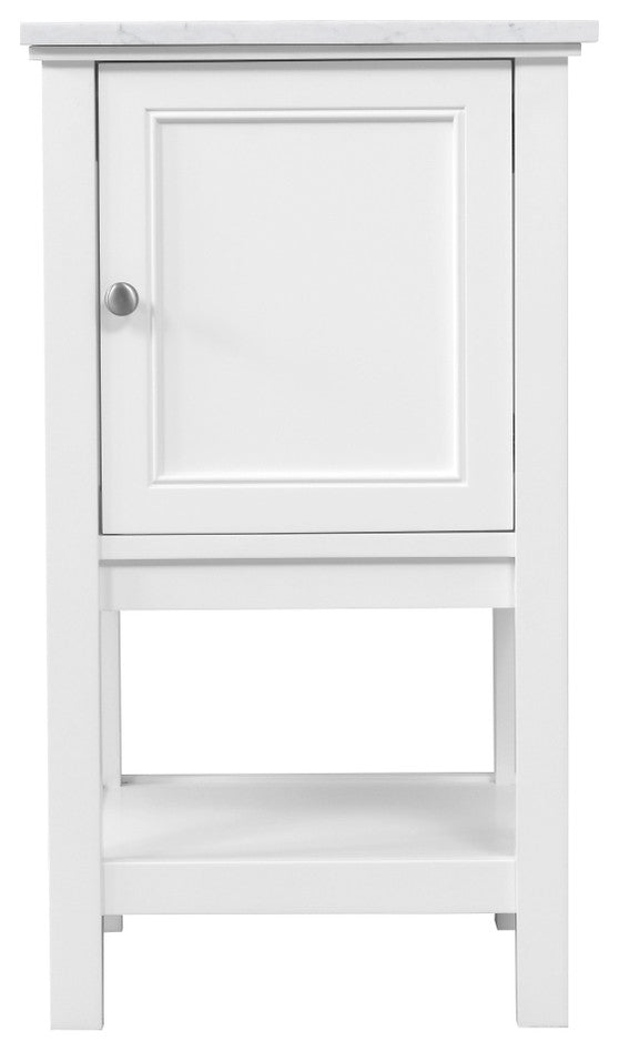 Matilda 19" Single Bathroom Vanity Set, White