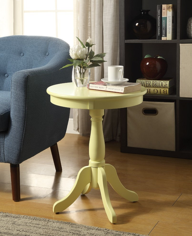 ACME Alger Side Table, Light Yellow