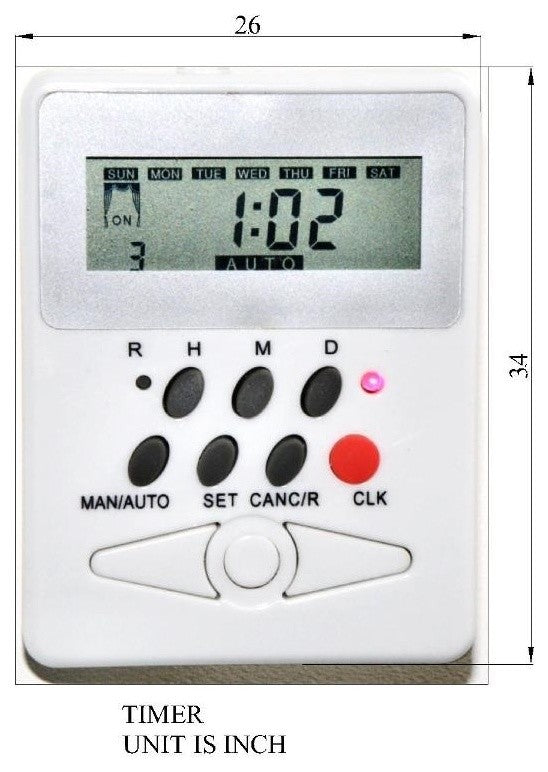 Programable Timer For Electric Motorized Curtain Track