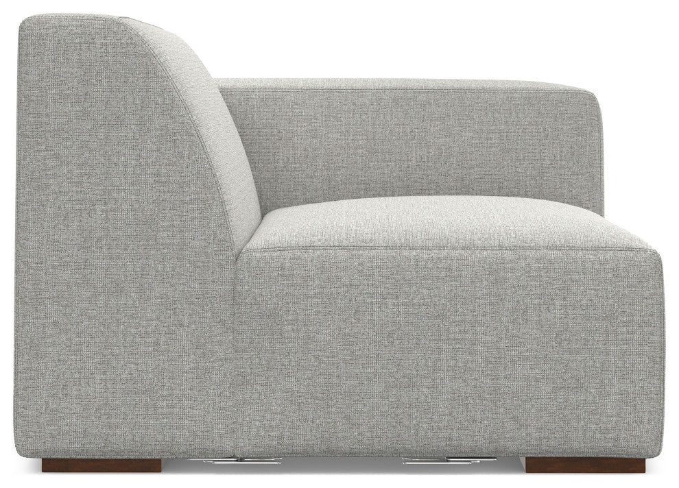 Rex Right-Arm Sofa Module in Tightly Woven Performance Fabric