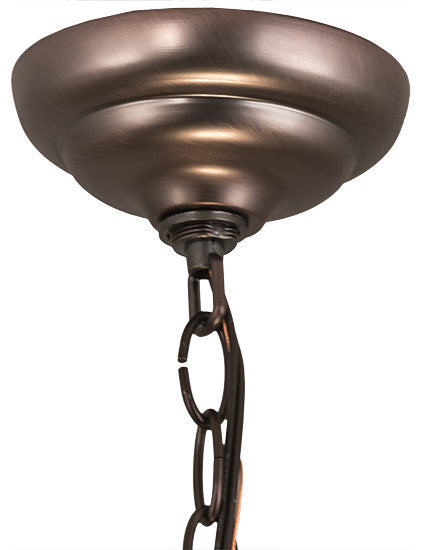 Meyda lighting 77786 24"W Tiffany Rosebush Inverted Pendant