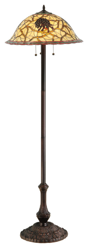 Meyda lighting 139894 61.25"H Pinecone Floor Lamp