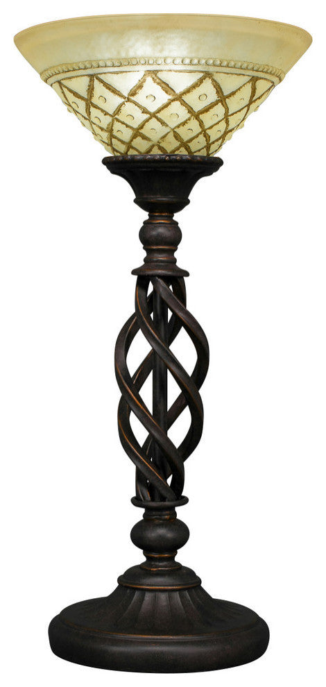 Elegante 1-Light Table Lamp, Chocolate Icing