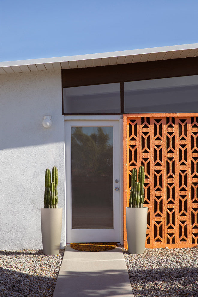 Veradek Pure Series Selena 28" Planter, Sand, 28 in. - One Pack