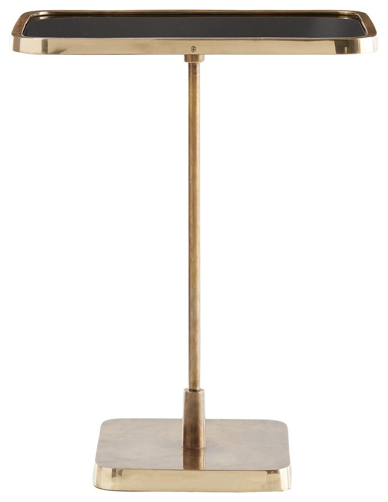 Kaela Rectangle Accent Table, Gold