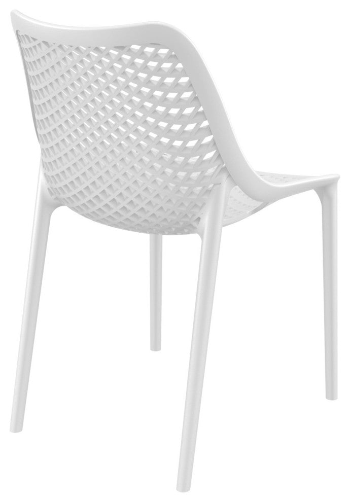 Compamia Air Dining Side Chair, Set of 2, White
