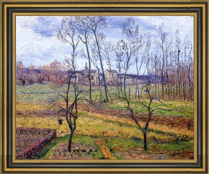 Gustave Loiseau Overcast Weather at Nesles-la-ValleeFramed Canvas Print, 16"x20"