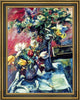 Lovis Corinth Lilac and Tulips Framed Premium Canvas Print, 18"x24"