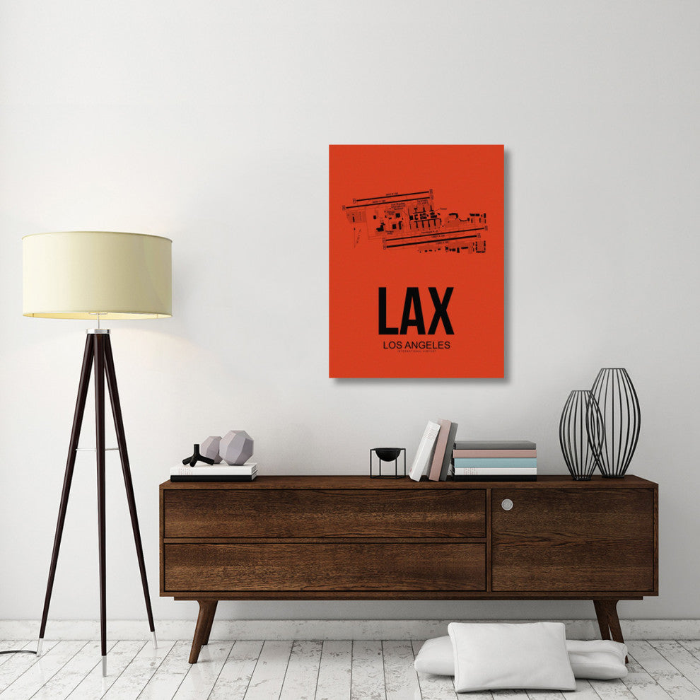 "LAX Los Angeles Airport Orange" Fine Art Print