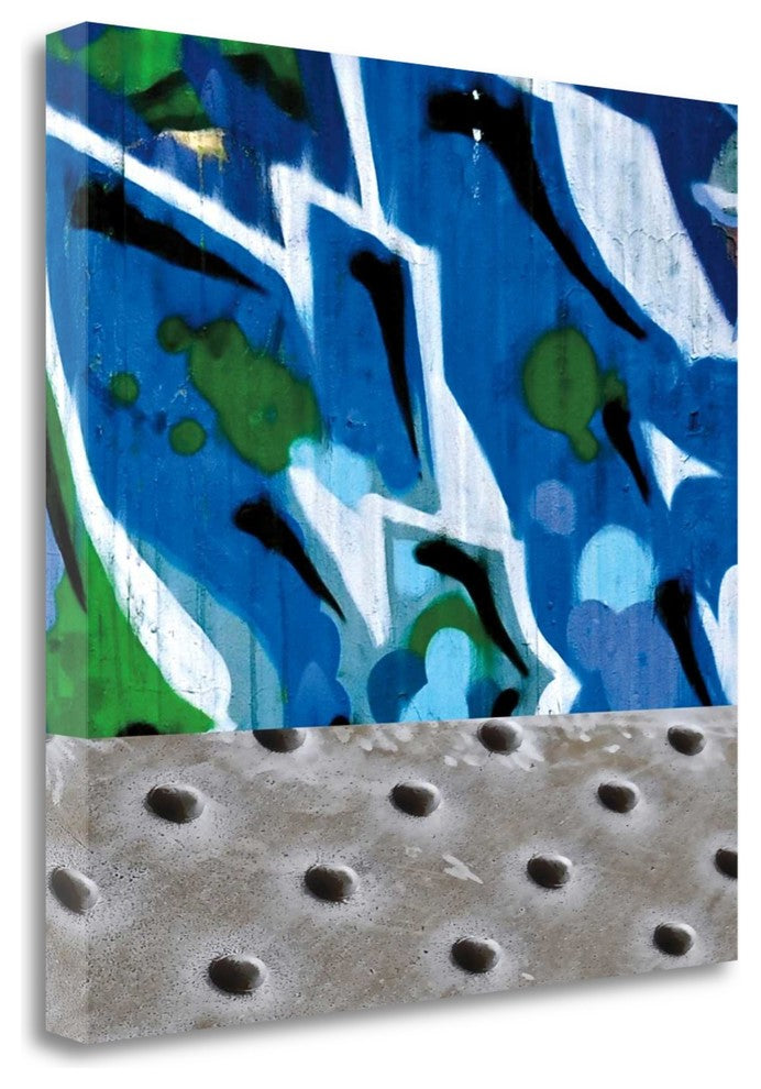 "Street Flow IV" By Nicola Katsikis, Giclee Print on Gallery Wrap Canvas