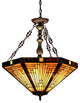Innes 3-Light Mission Inverted Ceiling Pendant Fixture