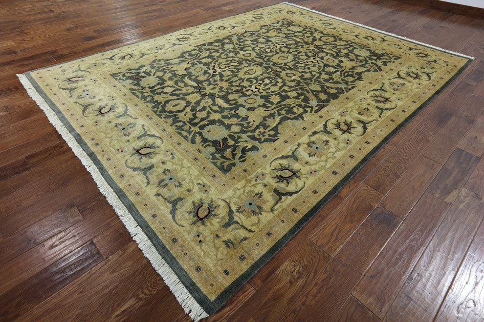 Handmade Oriental 8'x11' Fine Peshawar Area Rug, W2527