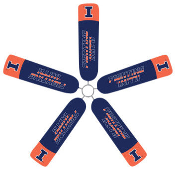 University of Illinois Fan Blade Covers, Set of 5