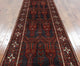 Runner Wool On Wool Oriental Persian Rug 4'x9, W2356