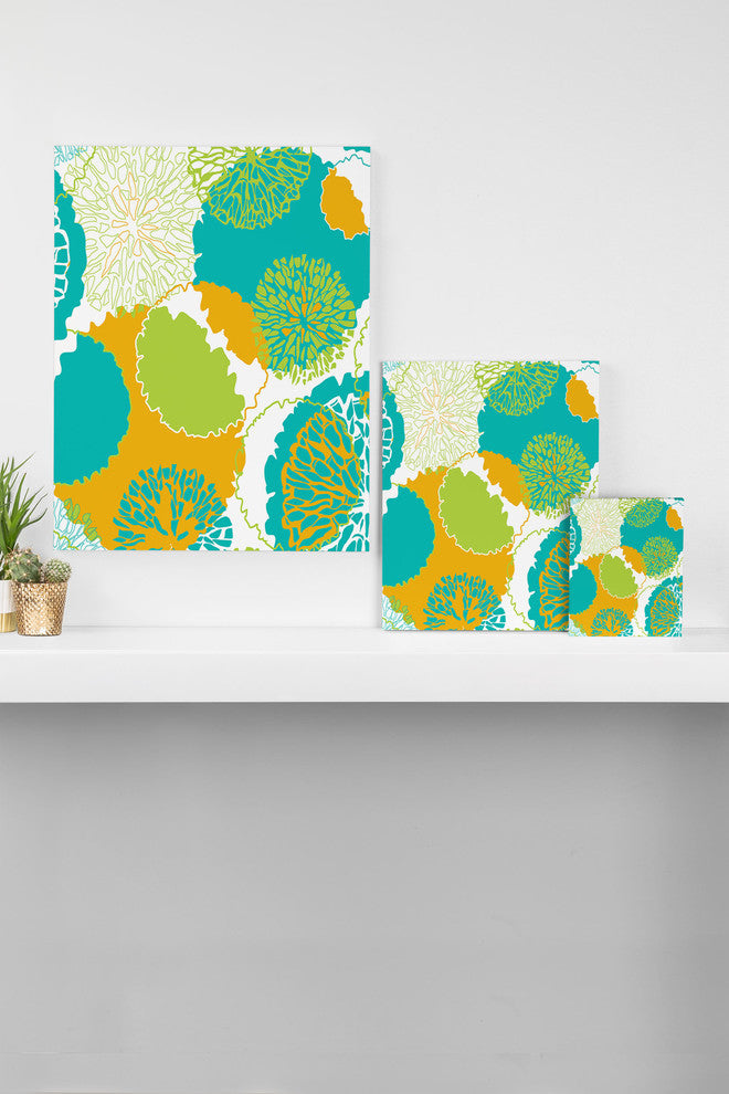 Deny Designs Karen Harris Brandywine Falls Citrus Incarnation Art Canvas