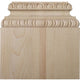 9 1/4"W x 3 1/4"D x 9"H, Chesterfield Base Plinth, Cherry