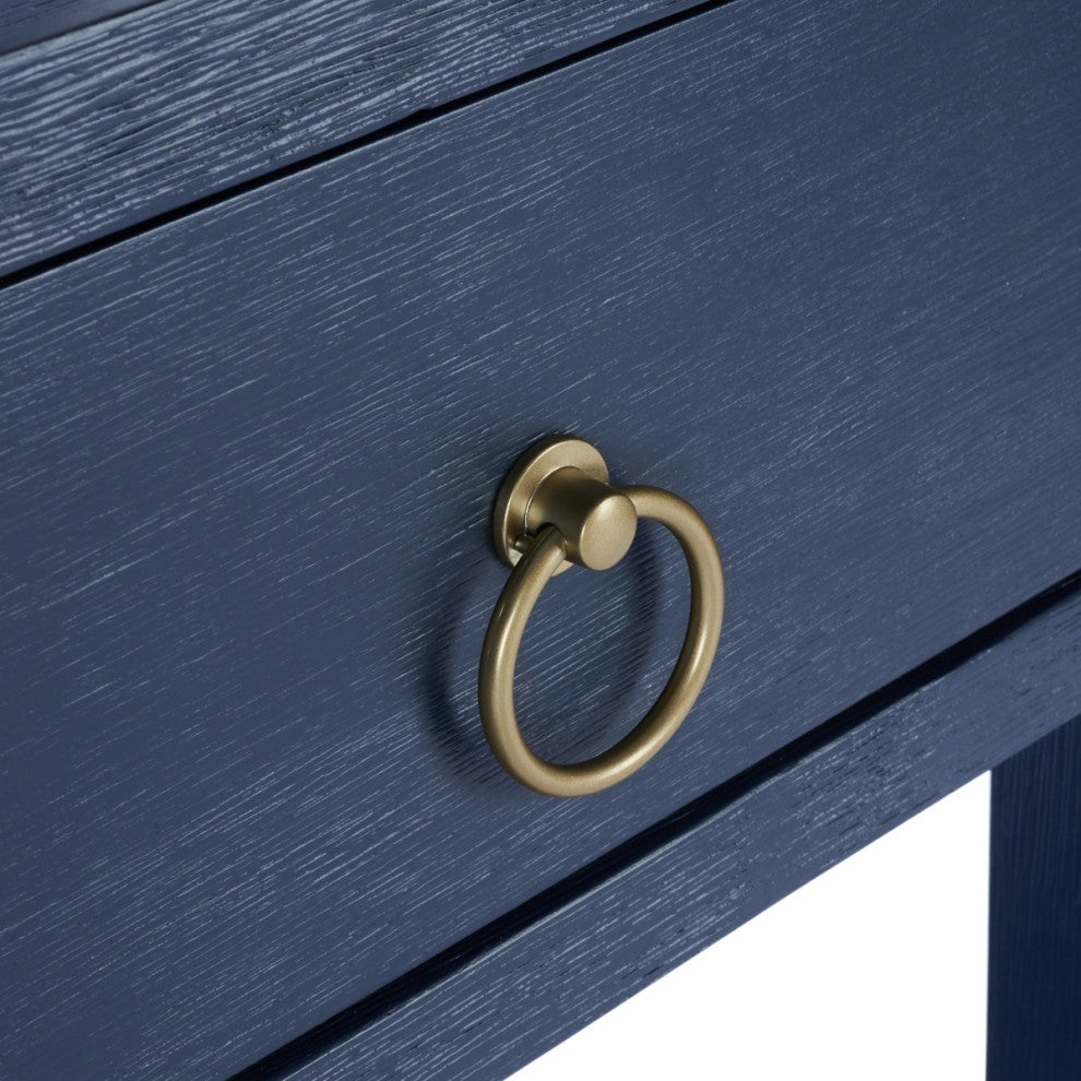 Safavieh Johni 1 Drawer 5 Shelf Etagere, Navy