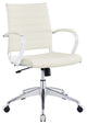 Jive Mid Back Office Chair, White