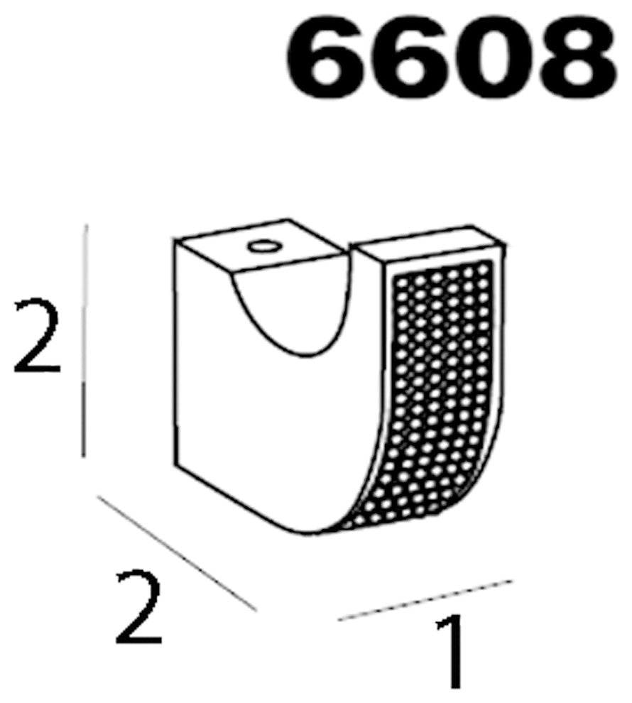 Cecilia Swarovski Crystal Towel Hook, Polished Chrome