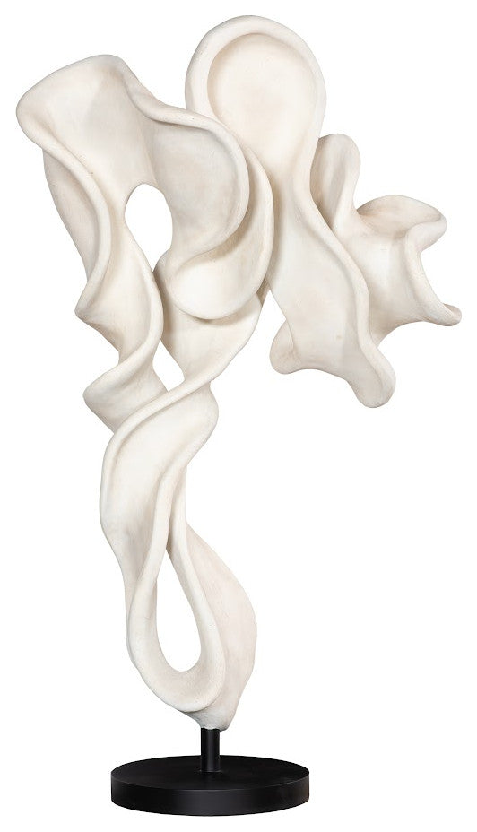 Cast Dancing Sculpture, Tendu, Faux Bleached