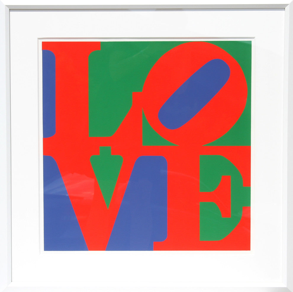 Robert Indiana "Classic Love" Serigraph