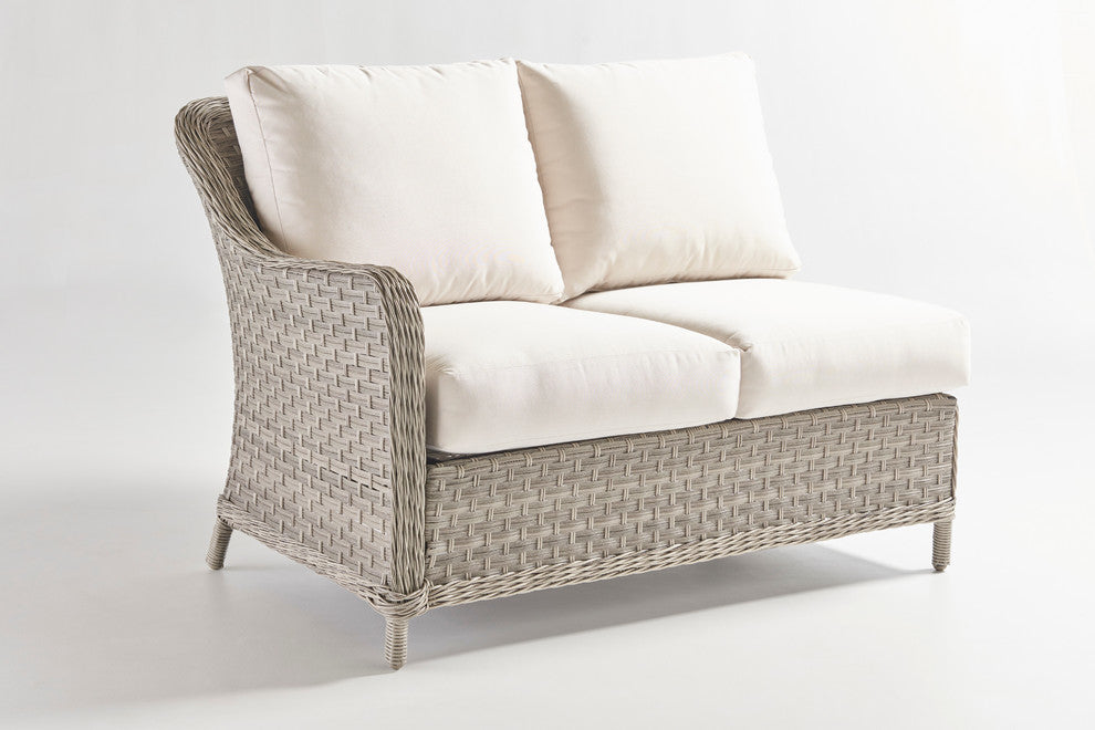Mayfair RSF Sectional One Arm Loveseat, Canvas