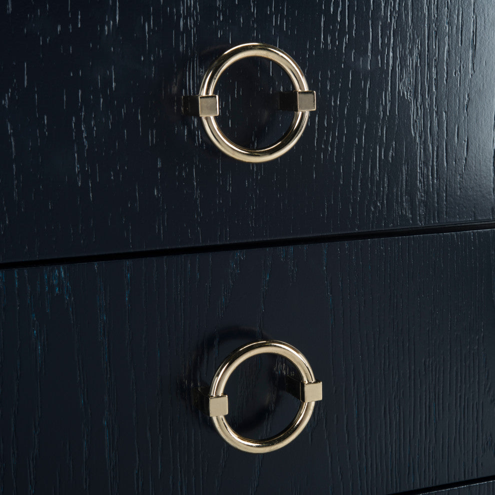 Safavieh Lorna Night Stand, Navy