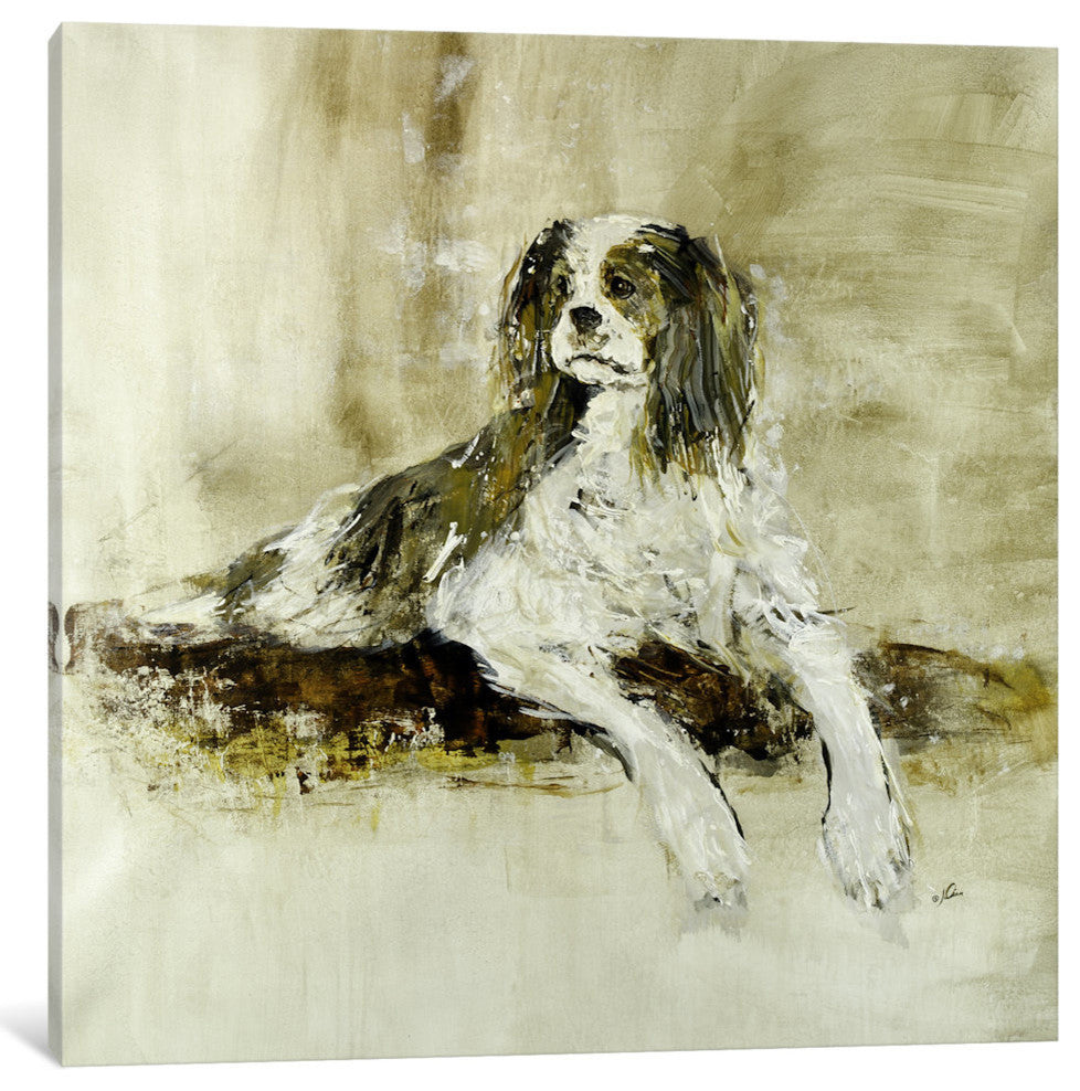 "Winston" by Julian Spencer, 37x37x1.5