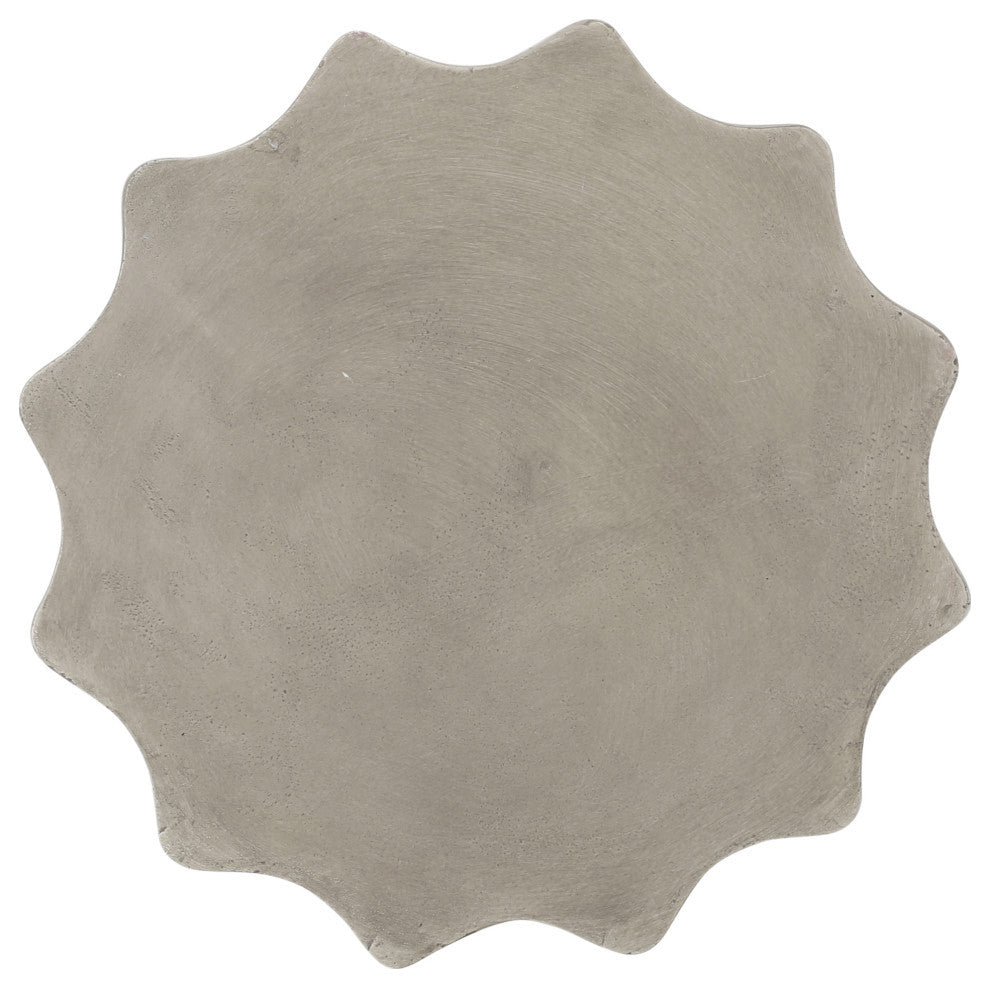 Shmuel Indoor Lightweight Concrete Accent Side Table