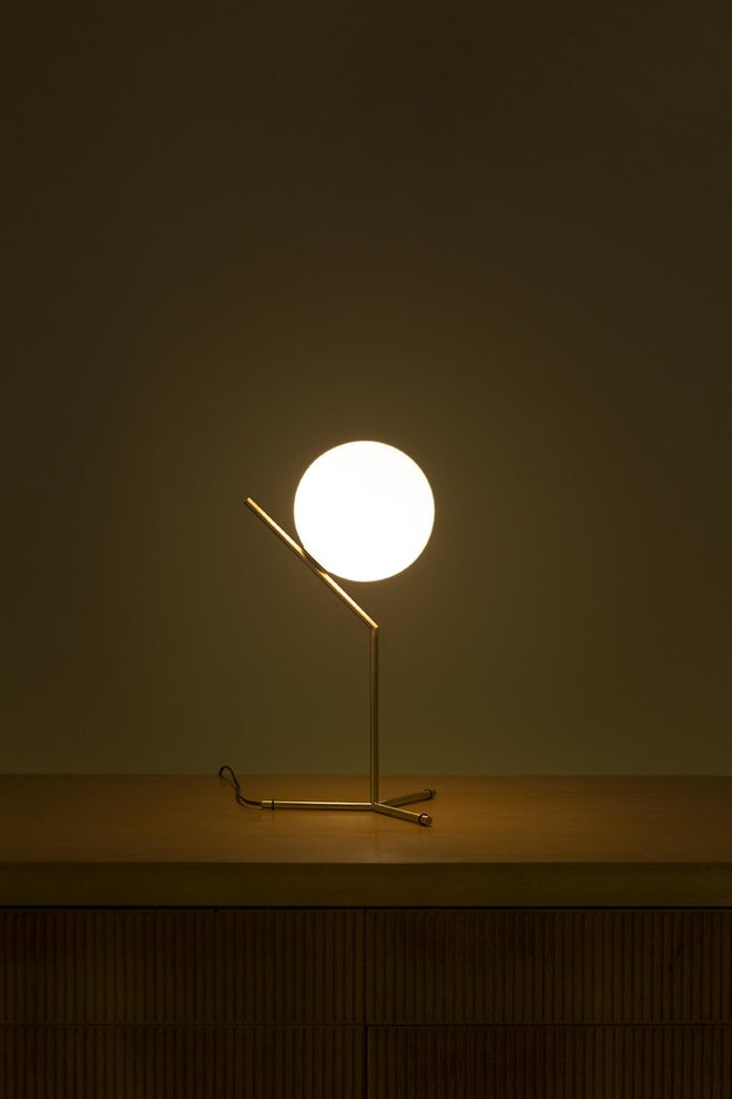 Flos IC High Table Lamp, Brass